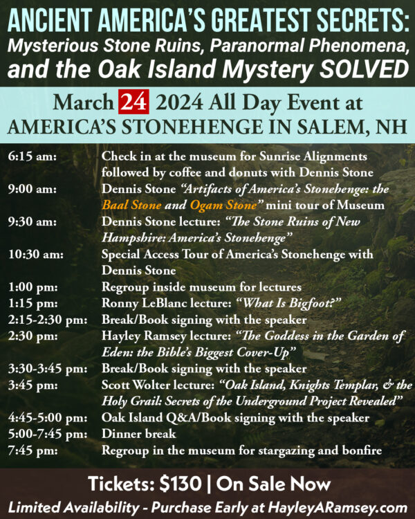 Ancient America’s Greatest Secrets: Mysterious Stone Ruins, Paranormal Phenomena,  & the Oak Island Mystery SOLVED - Image 4