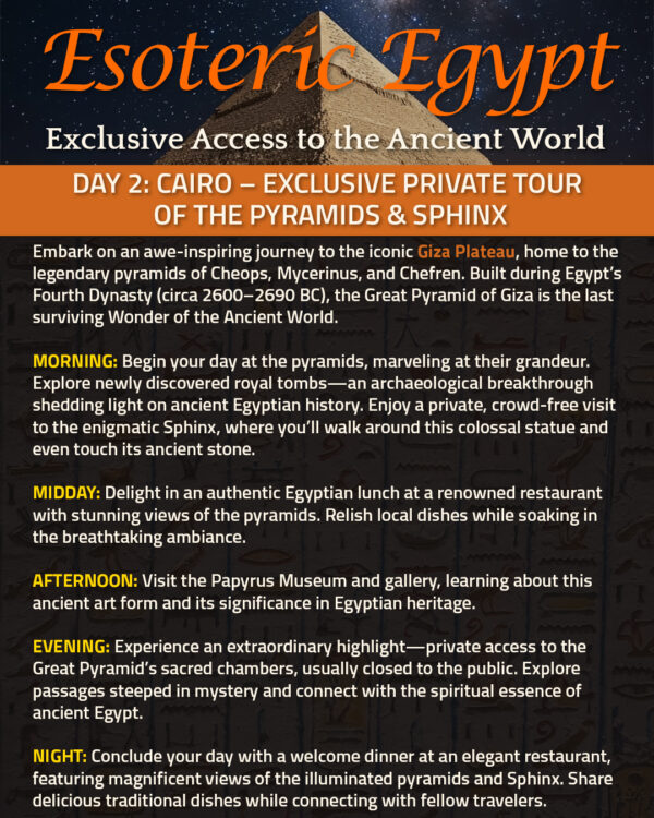 Esoteric Egypt: Exclusive Access to the Ancient World - Image 3