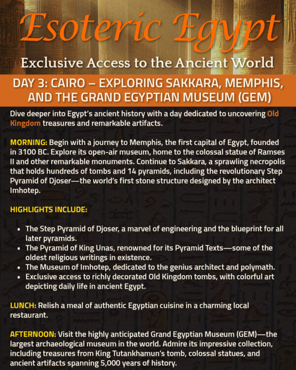 Esoteric Egypt: Exclusive Access to the Ancient World - Image 4