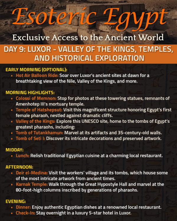 Esoteric Egypt: Exclusive Access to the Ancient World - Image 10