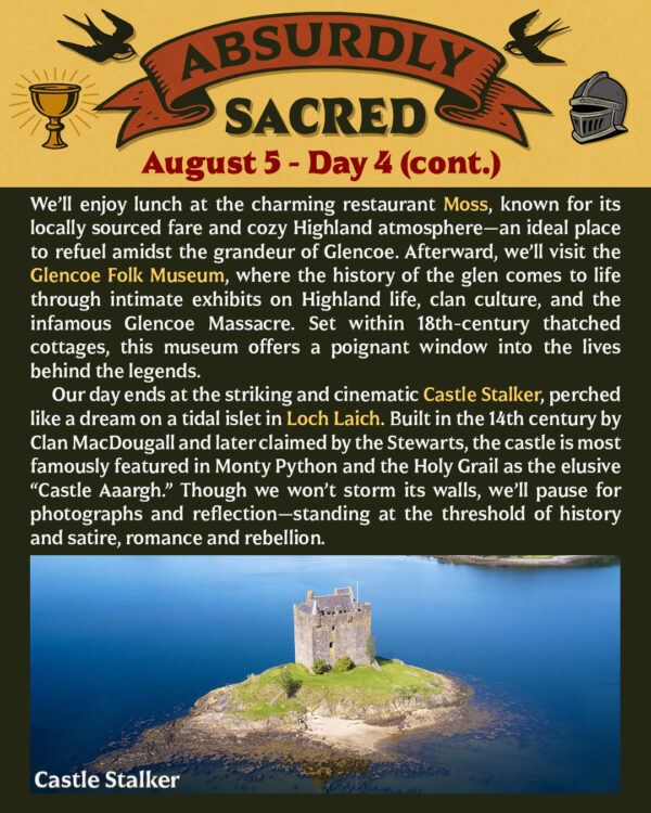 Absurdly Sacred: A Monty Python Grail Quest (Scotland Tour 2026) - Image 14