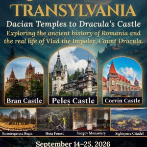 Secrets of Transylvania: Dacian Temples to Dracula’s Castle | September 14–25, 2026