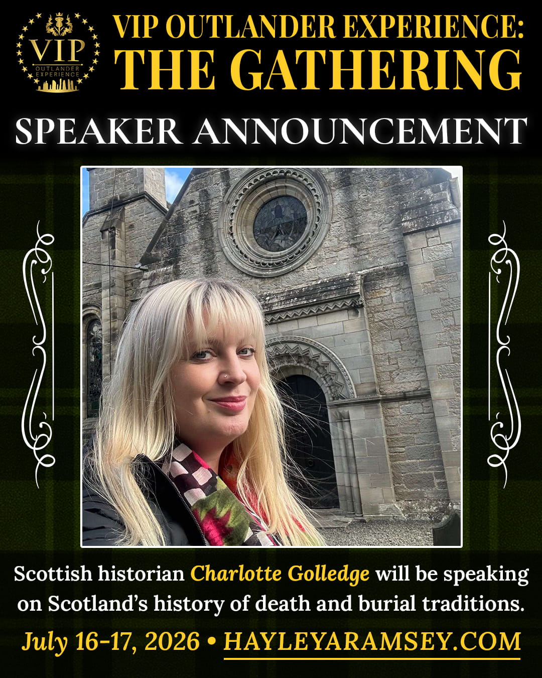 Charlotte Golledge Announcement