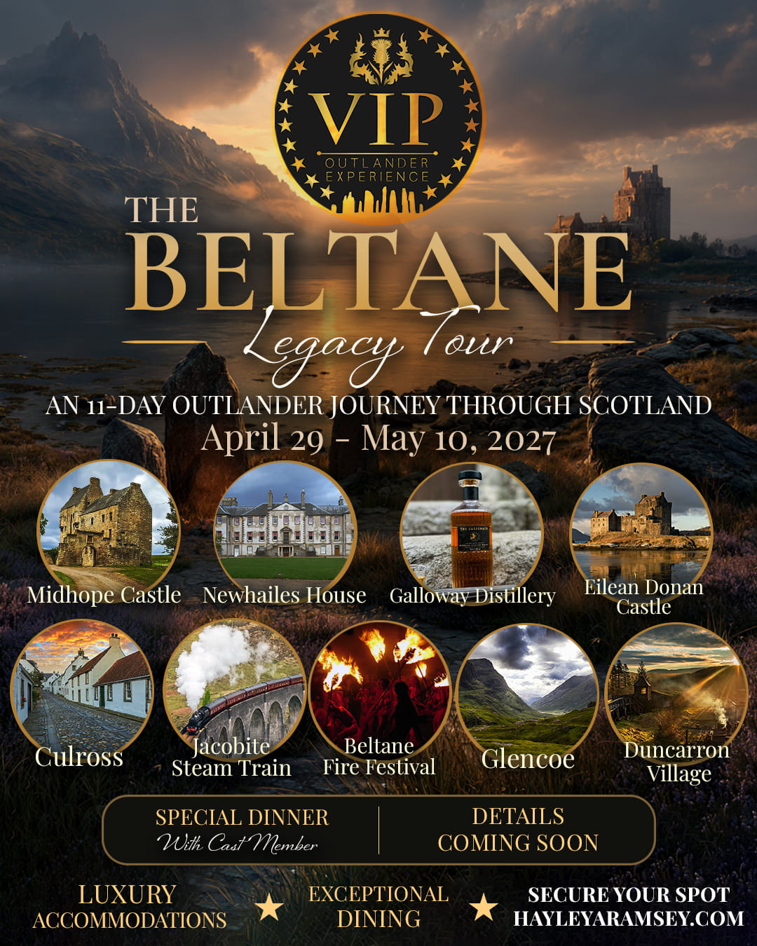 Beltane Legacy Tour Hayley Ramsey 2027