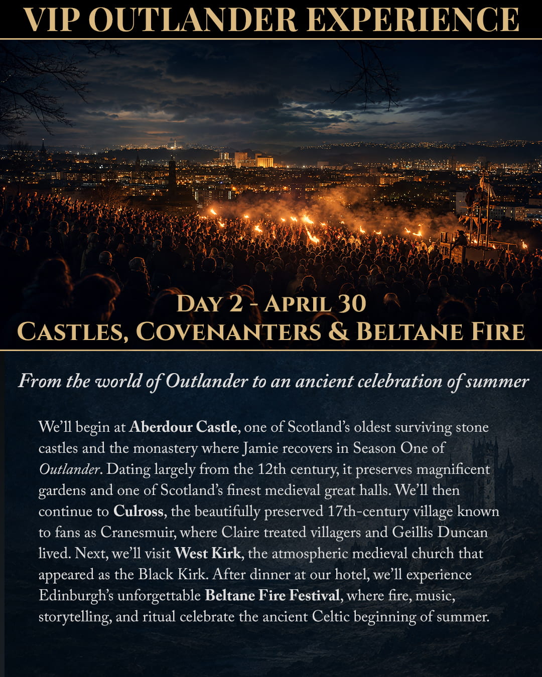 Castles, Covenanters and Beltane Fire